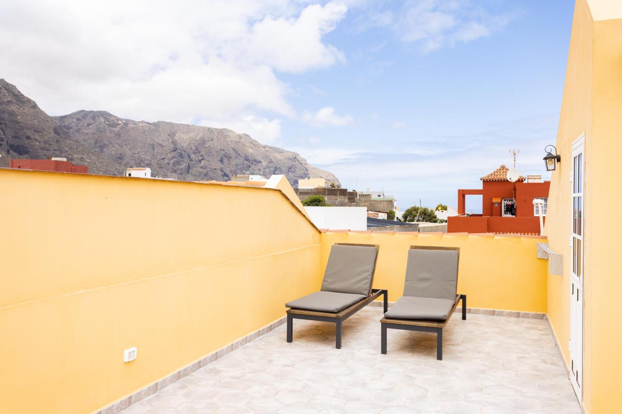 Casa Totalmente Renovada En Zona Muy Tranquila!!! Vistas Al Mar Y Montana Villa Buenavista Del Norte Exteriör bild